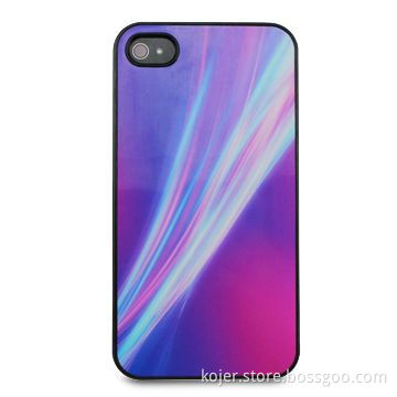 Gorgeous/Eye-catching Crystal Case for Apple's iPhone 4, Various Veins Available, Made of PC and PU